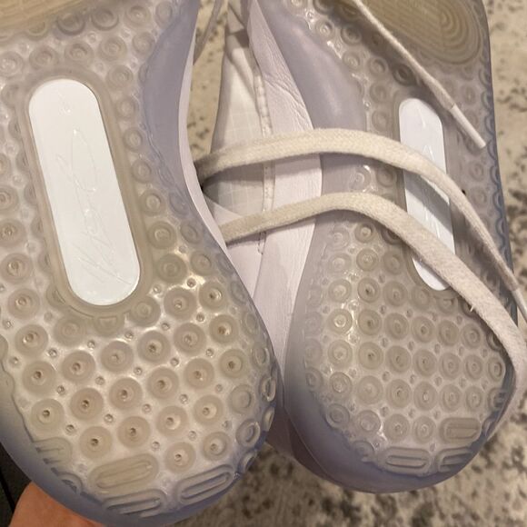 nike Kevin Durant NO 7 ct6707-991 size 10 in EUC white and grey in decent used - Picture 6 of 11